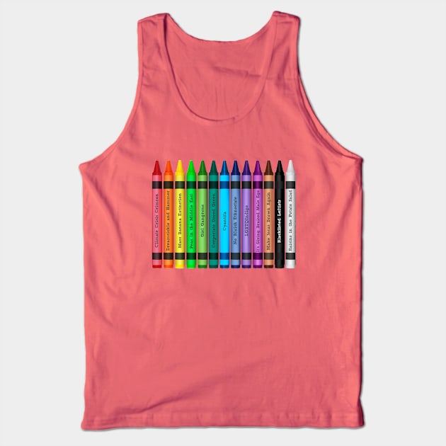 Woke Crayons Tank Top by yaywow